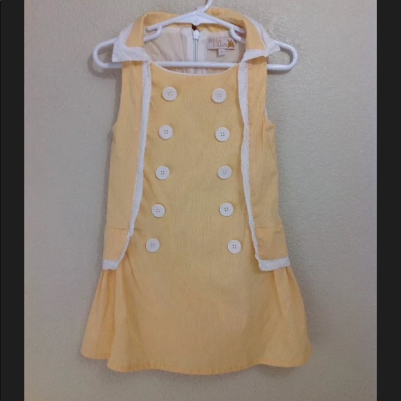 Sierra Julian Boutique Girls Dress Size 4 - Picture 1 of 3